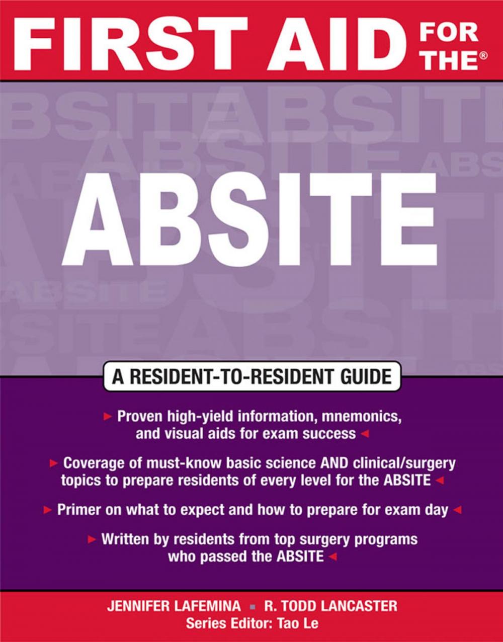 Big bigCover of First Aid for the® ABSITE