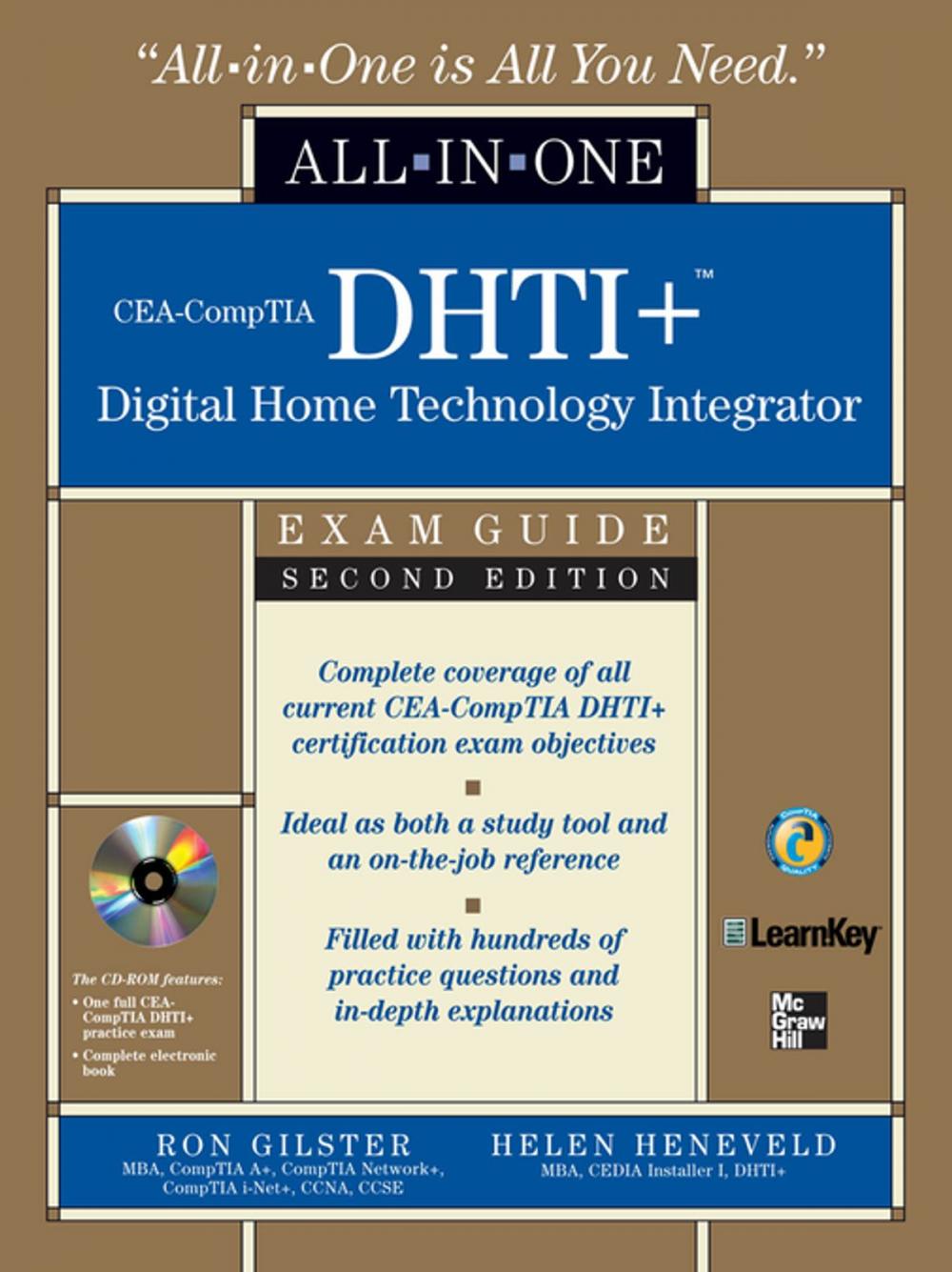 Big bigCover of CEA-CompTIA DHTI+ Digital Home Technology Integrator All-In-One Exam Guide, Second Edition