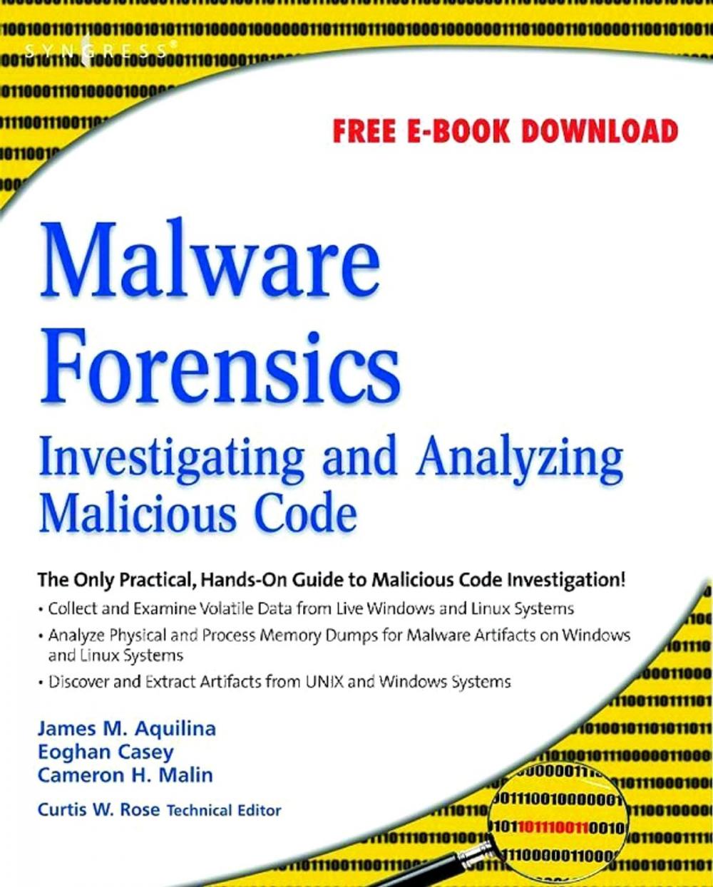 Big bigCover of Malware Forensics