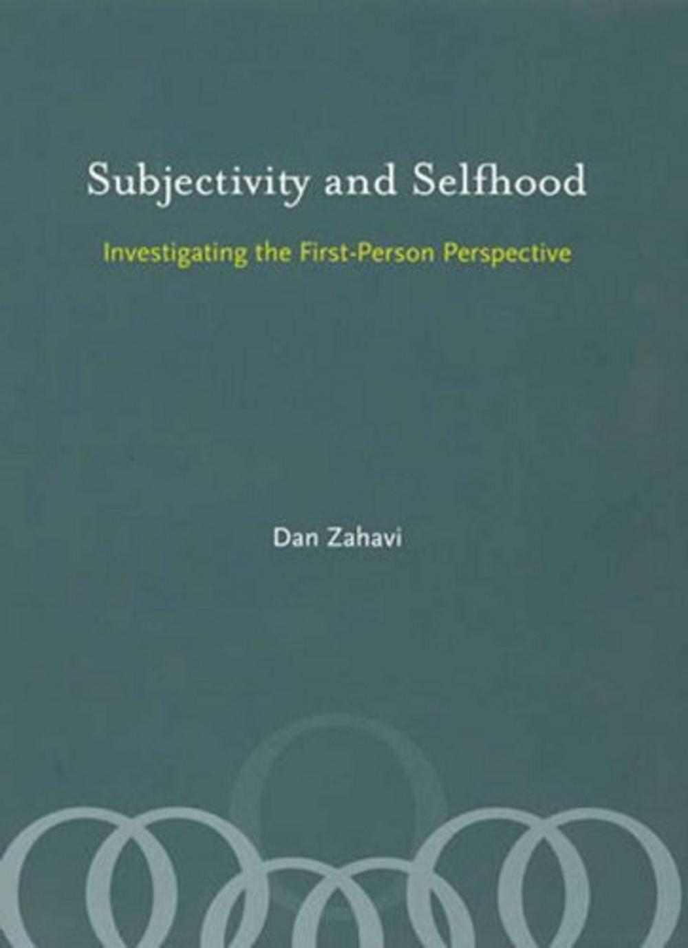 Big bigCover of Subjectivity and Selfhood