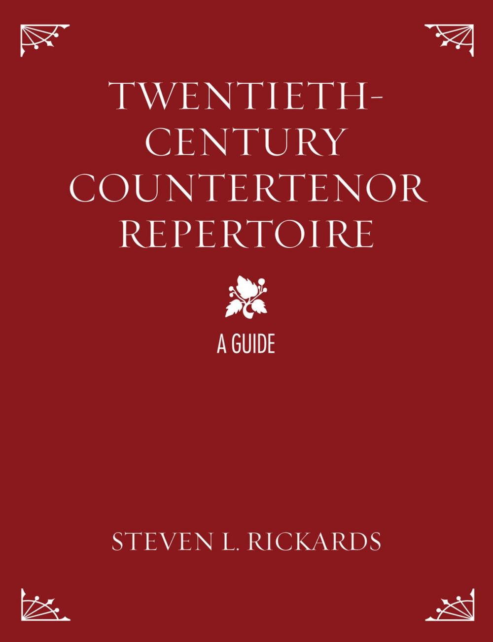 Big bigCover of Twentieth-Century Countertenor Repertoire