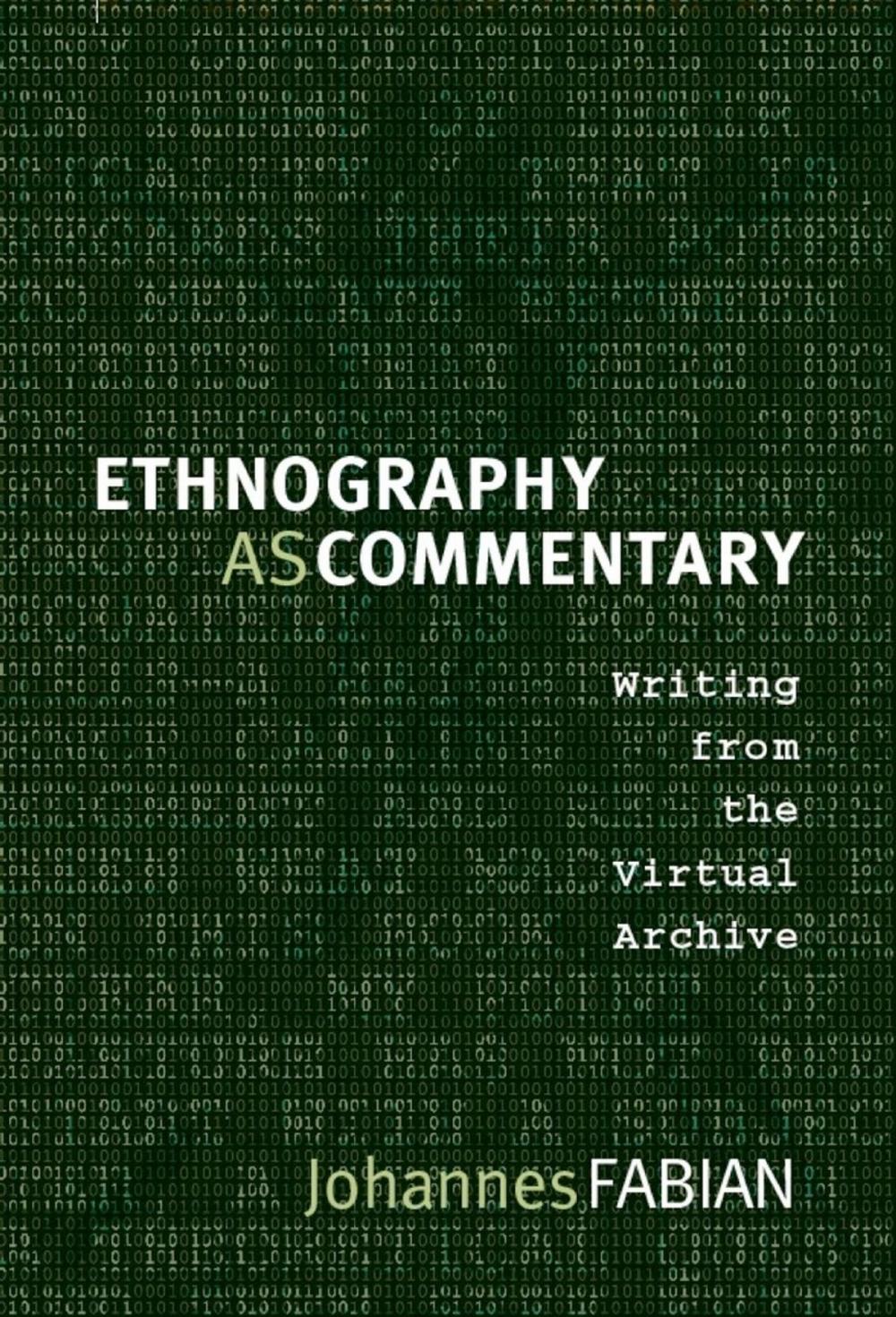 Big bigCover of Ethnography as Commentary