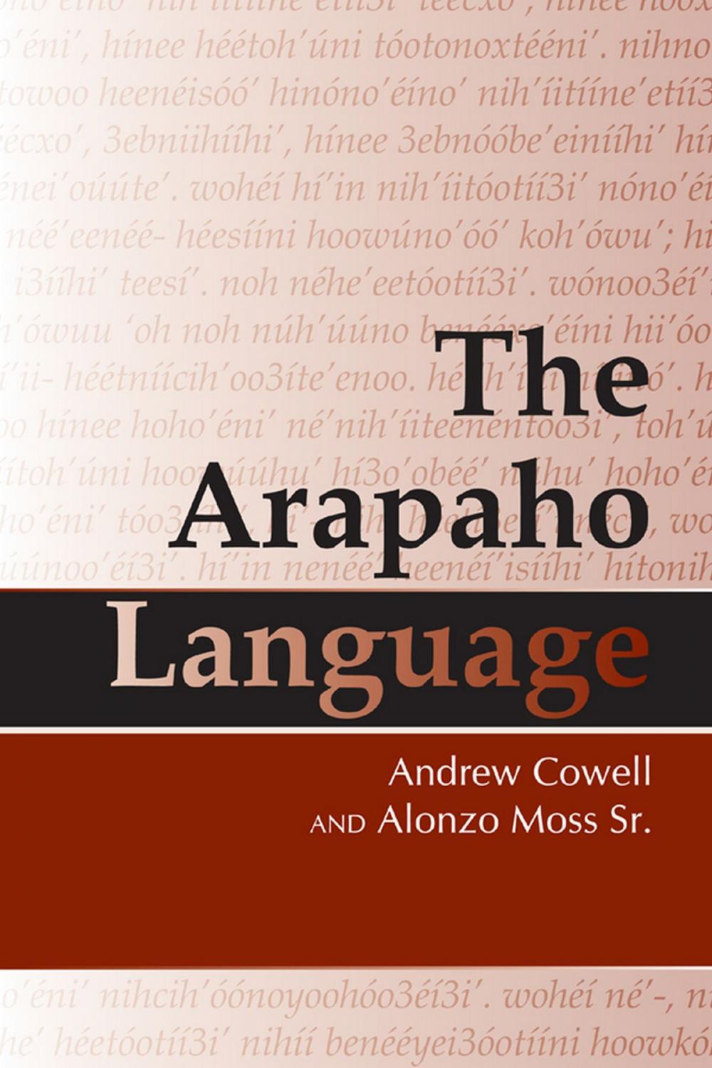 Big bigCover of The Arapaho Language