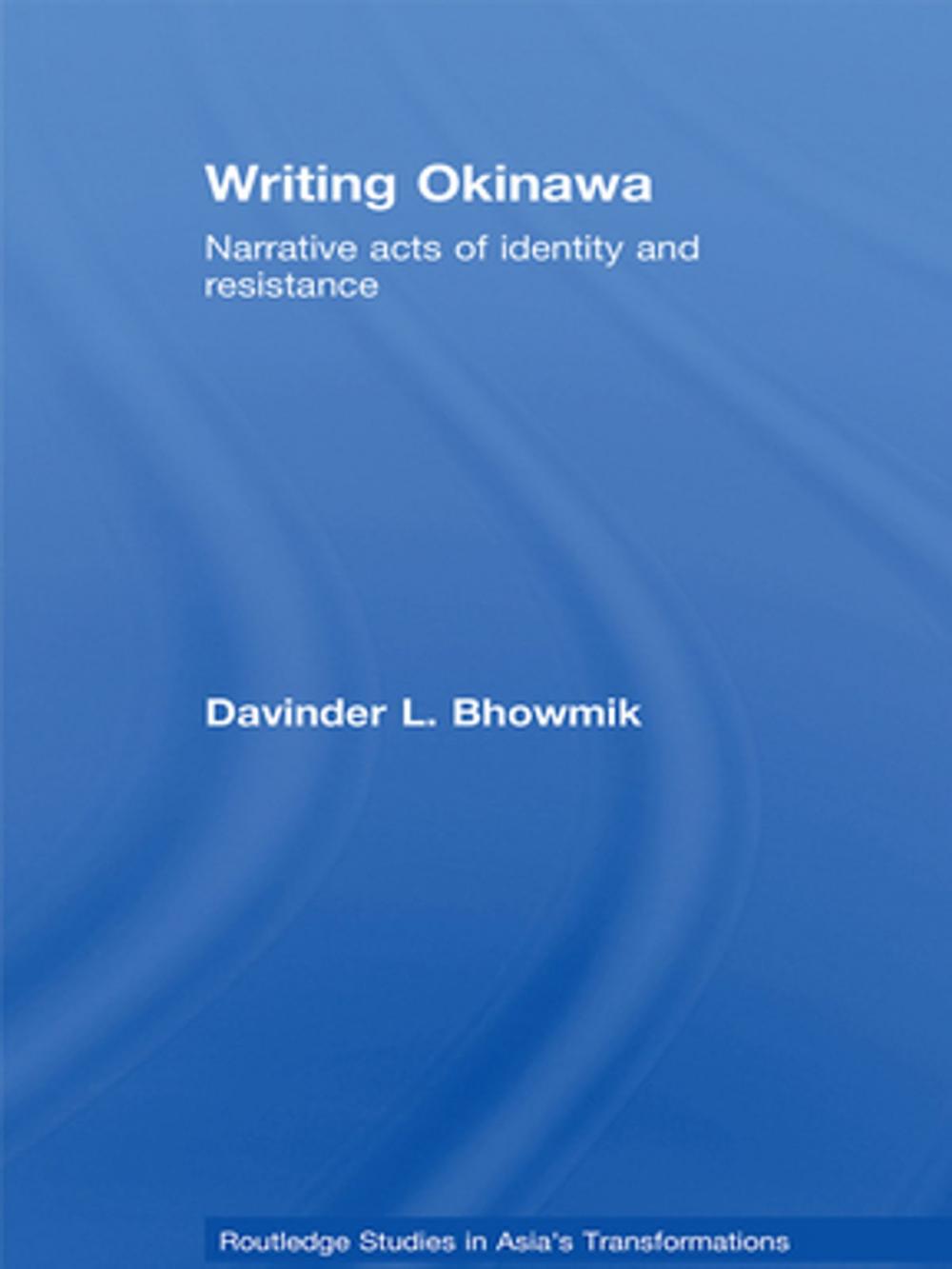 Big bigCover of Writing Okinawa