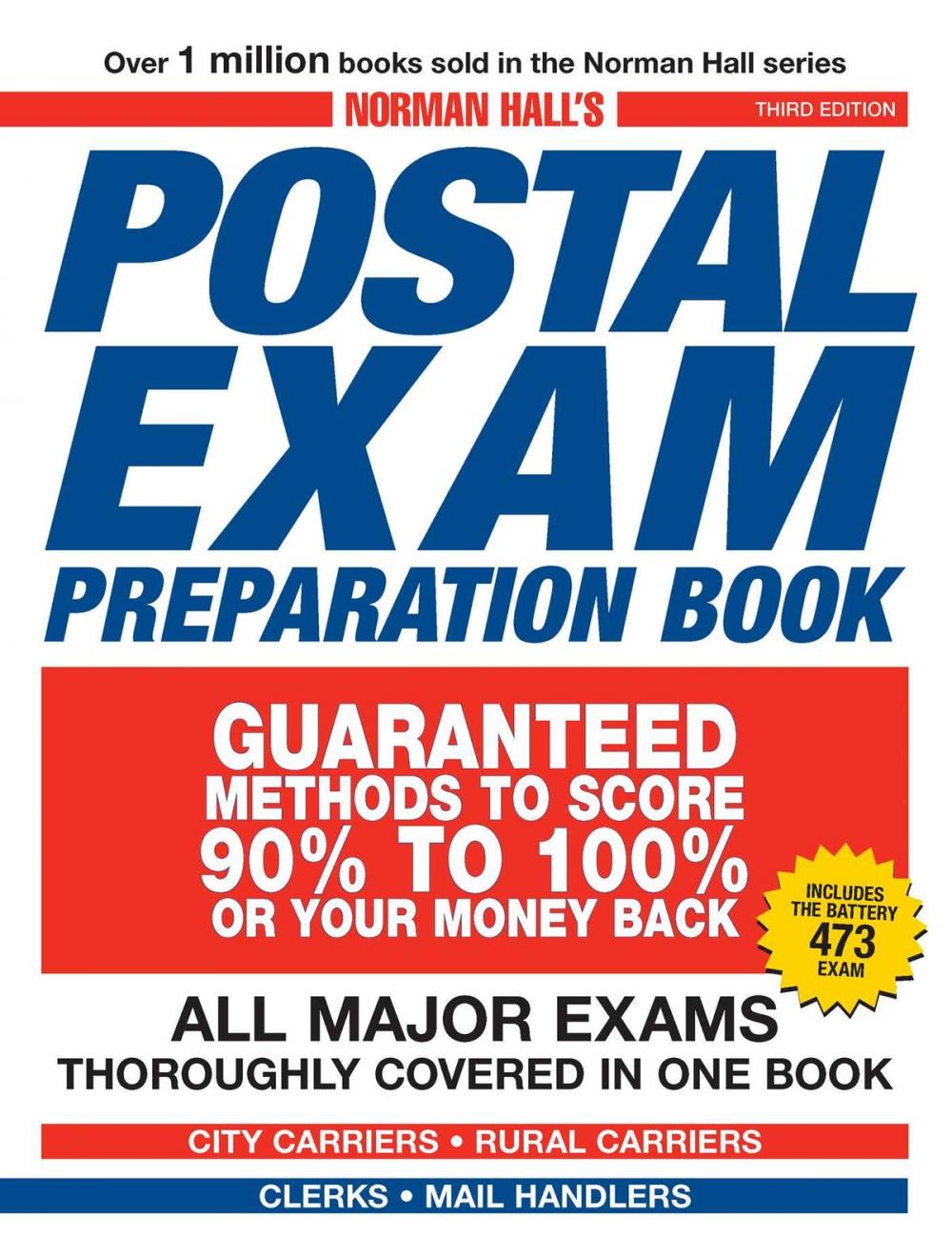 Big bigCover of Norman Hall's Postal Exam Preparation Book