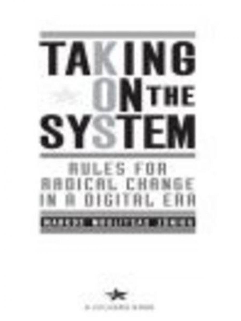 Big bigCover of Taking on the System