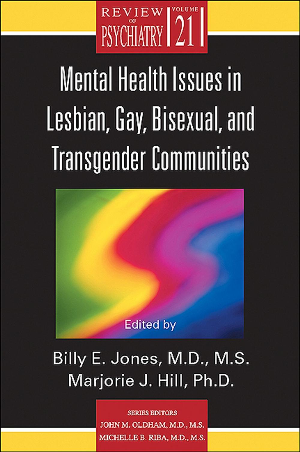 Big bigCover of Mental Health Issues in Lesbian, Gay, Bisexual, and Transgender Communities