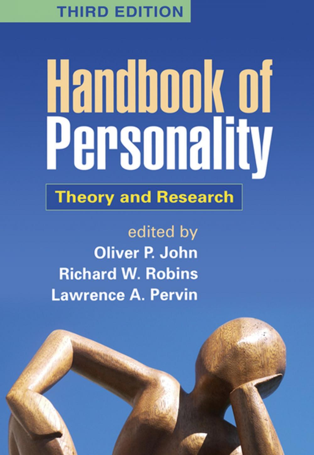 Big bigCover of Handbook of Personality, Third Edition