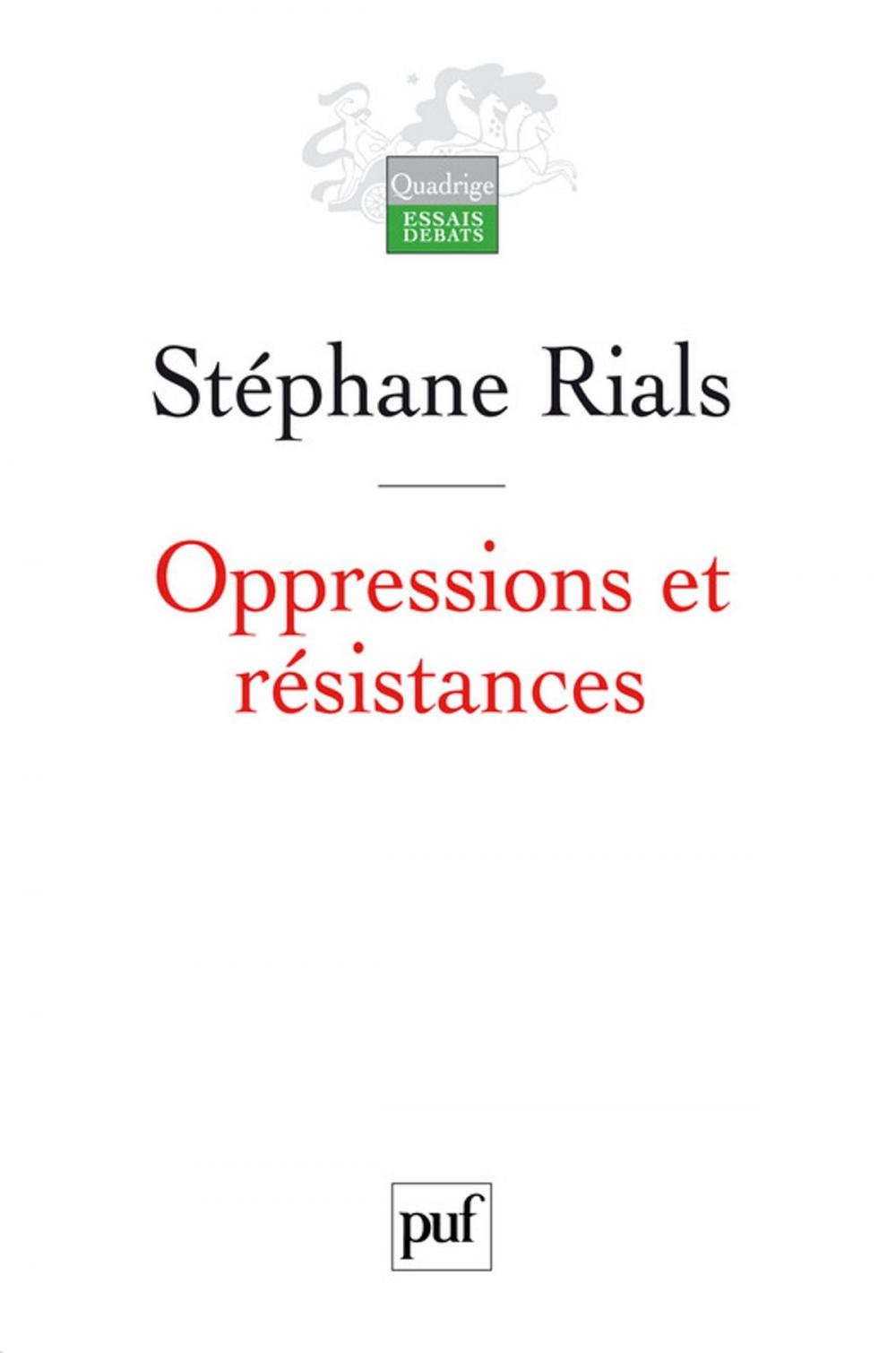 Big bigCover of Oppressions et résistances