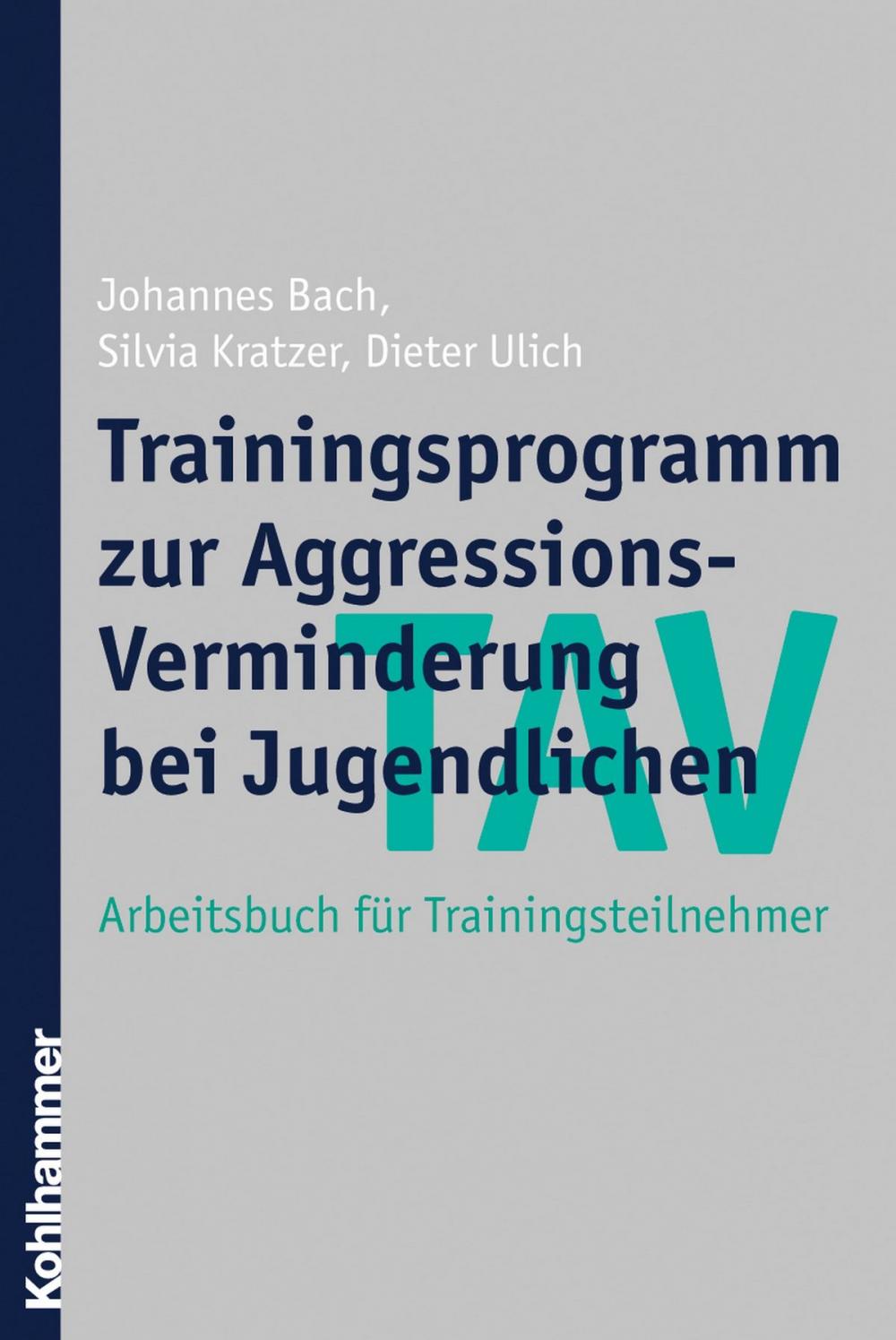 Big bigCover of TAV - Trainingsprogramm zur Aggressions-Verminderung bei Jugendlichen