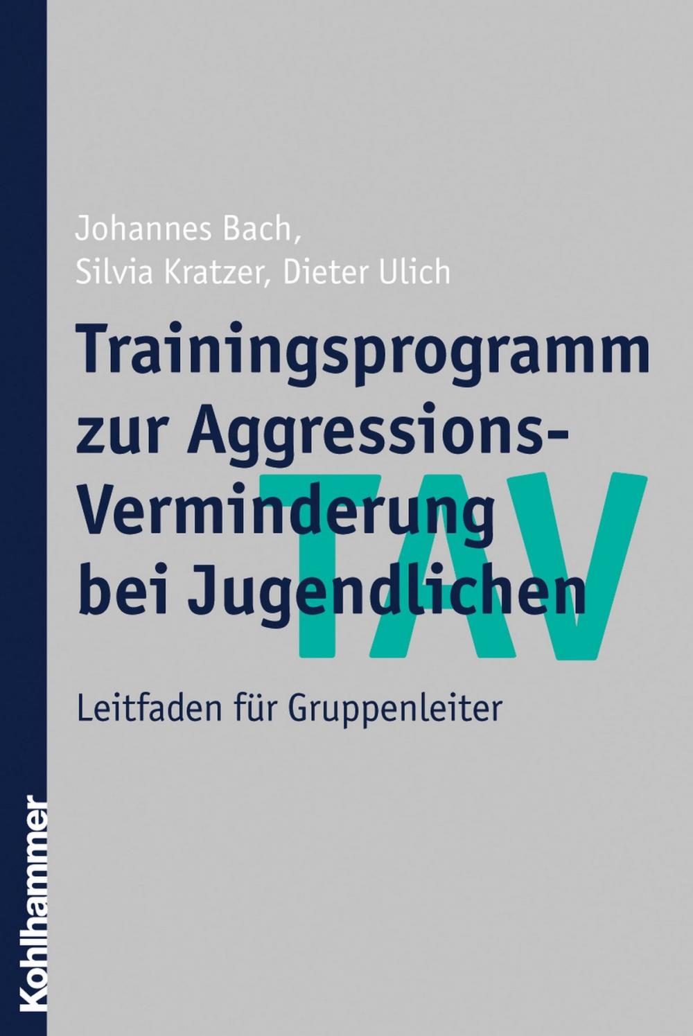 Big bigCover of TAV - Trainingsprogramm zur Aggressions-Verminderung bei Jugendlichen