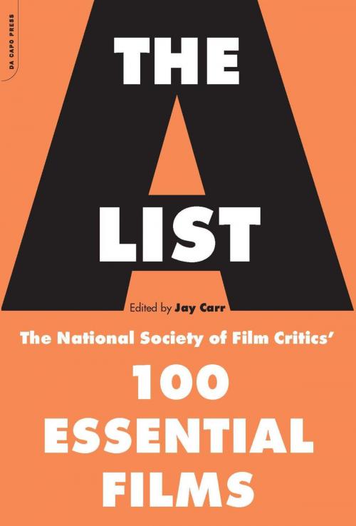 Cover of the book The A List by Jay Carr, Hachette Books