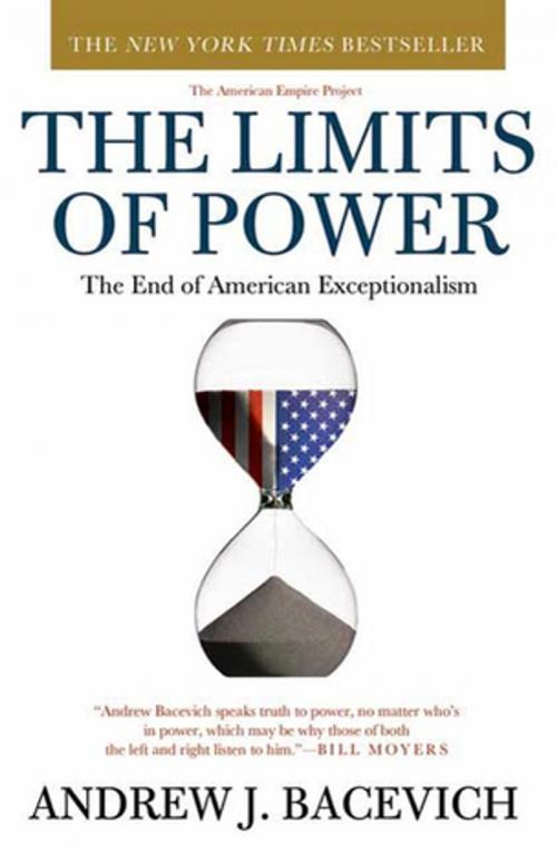 Cover of the book The Limits of Power by Andrew J. Bacevich, Henry Holt and Co.