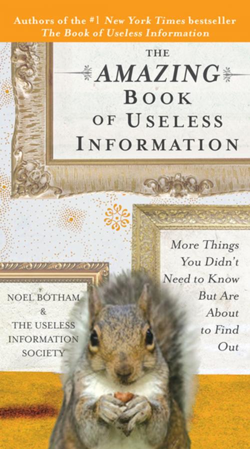 Cover of the book The Amazing Book of Useless Information by Noel Botham, Penguin Publishing Group