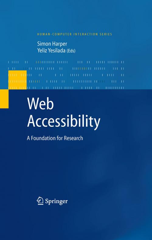 Cover of the book Web Accessibility by , Springer London