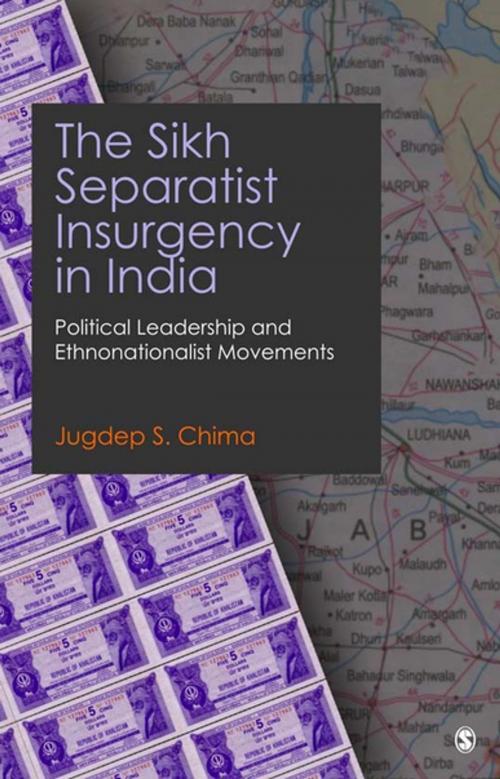 Cover of the book The Sikh Separatist Insurgency in India by Jugdep S Chima, SAGE Publications