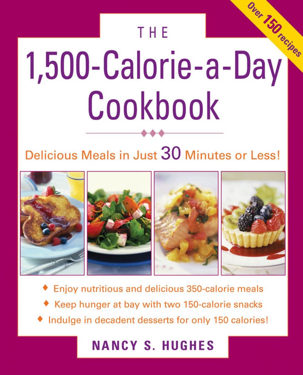 Big bigCover of The 1500-Calorie-a-Day Cookbook