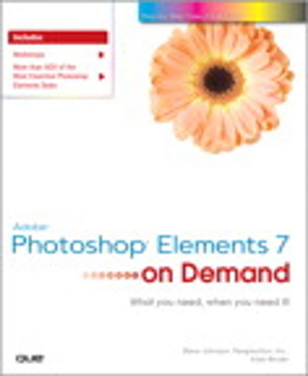 Big bigCover of Adobe Photoshop Elements 7 on Demand