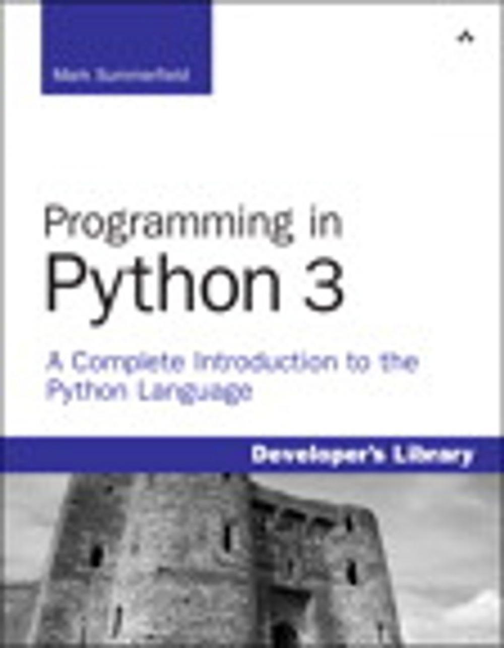 Big bigCover of Programming in Python 3