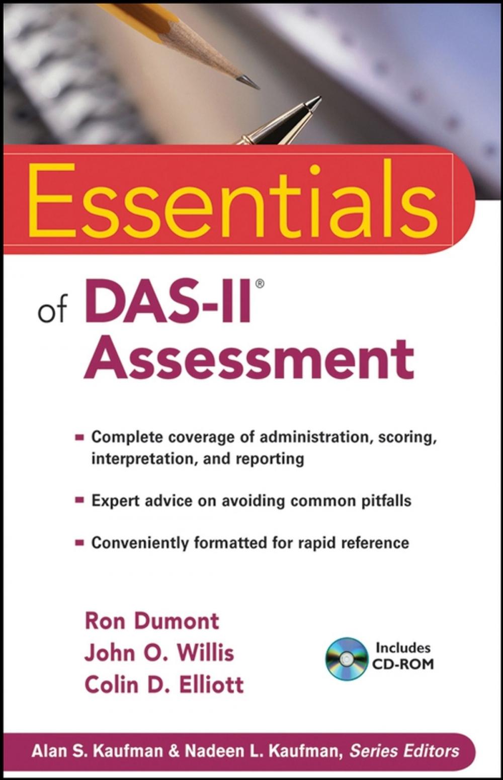 Big bigCover of Essentials of DAS-II Assessment