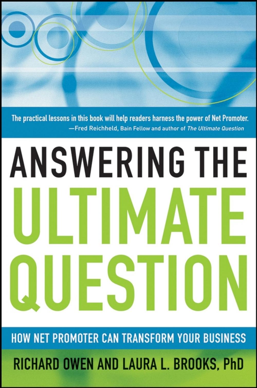 Big bigCover of Answering the Ultimate Question