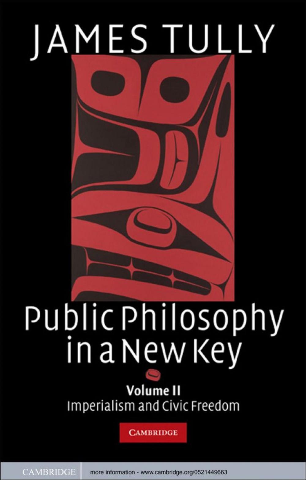 Big bigCover of Public Philosophy in a New Key: Volume 2, Imperialism and Civic Freedom