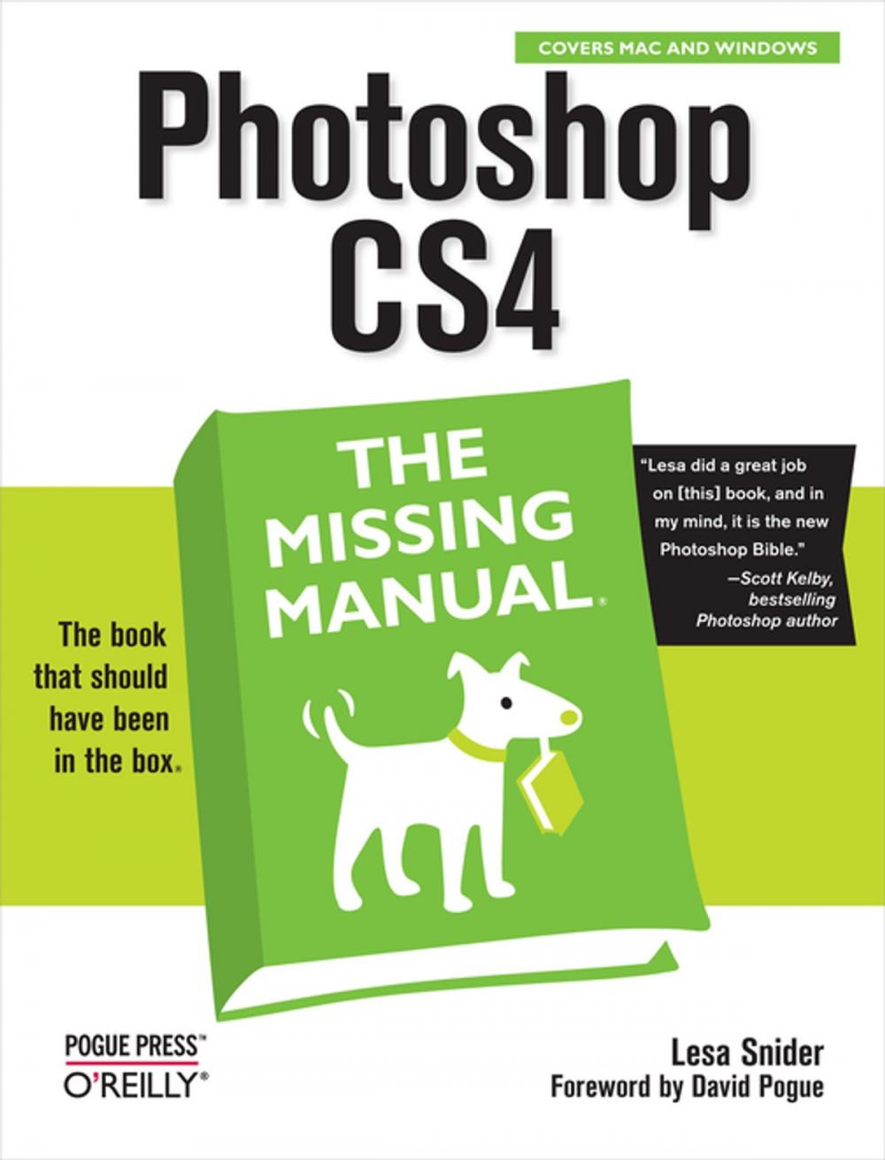 Big bigCover of Photoshop CS4: The Missing Manual