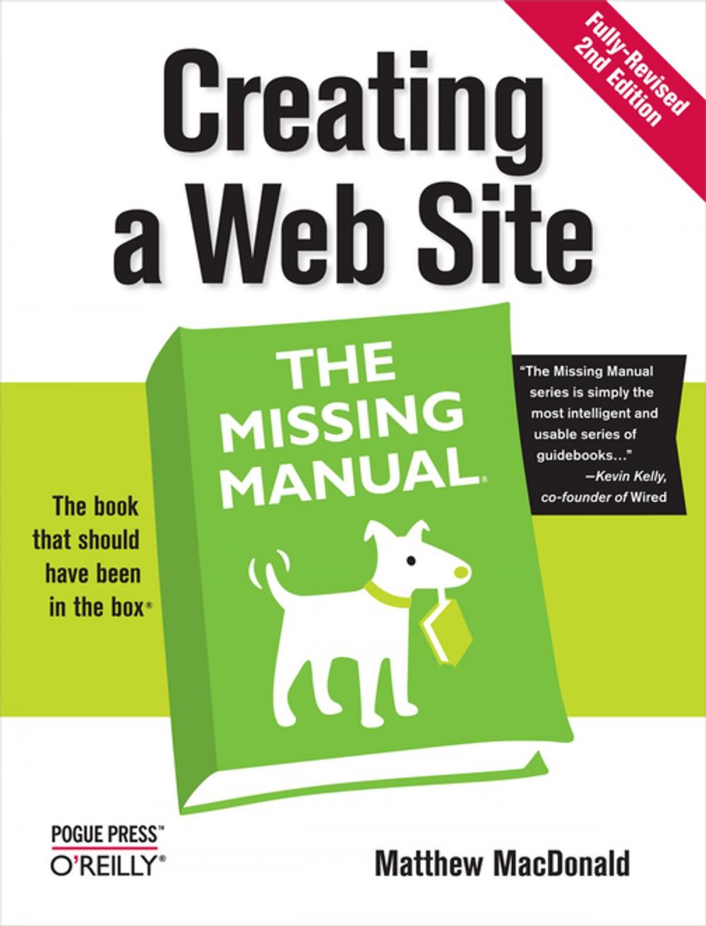 Big bigCover of Creating a Web Site: The Missing Manual