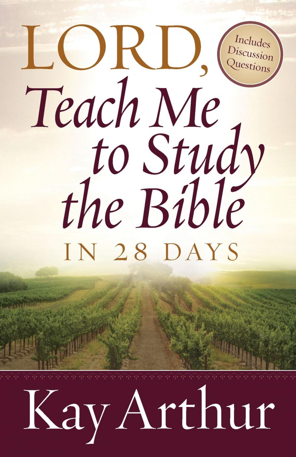 Big bigCover of Lord, Teach Me to Study the Bible in 28 Days