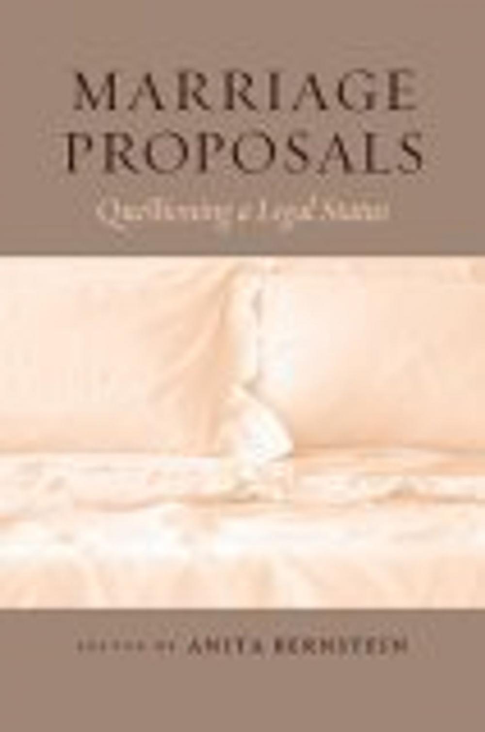 Big bigCover of Marriage Proposals