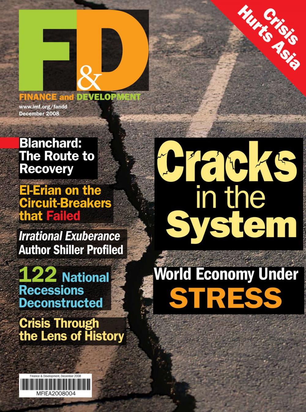 Big bigCover of Finance & Development, December 2008