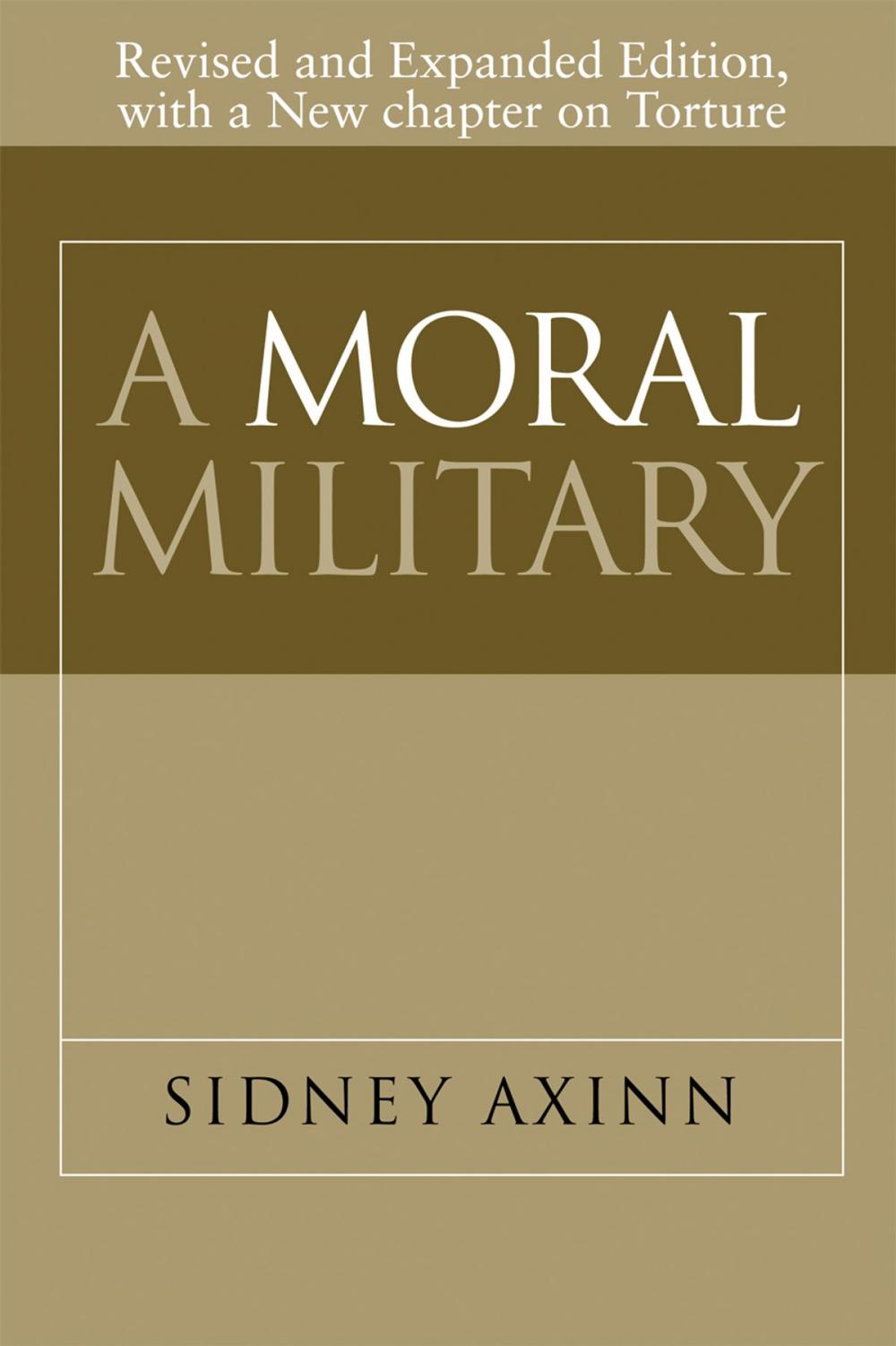 Big bigCover of A Moral Military