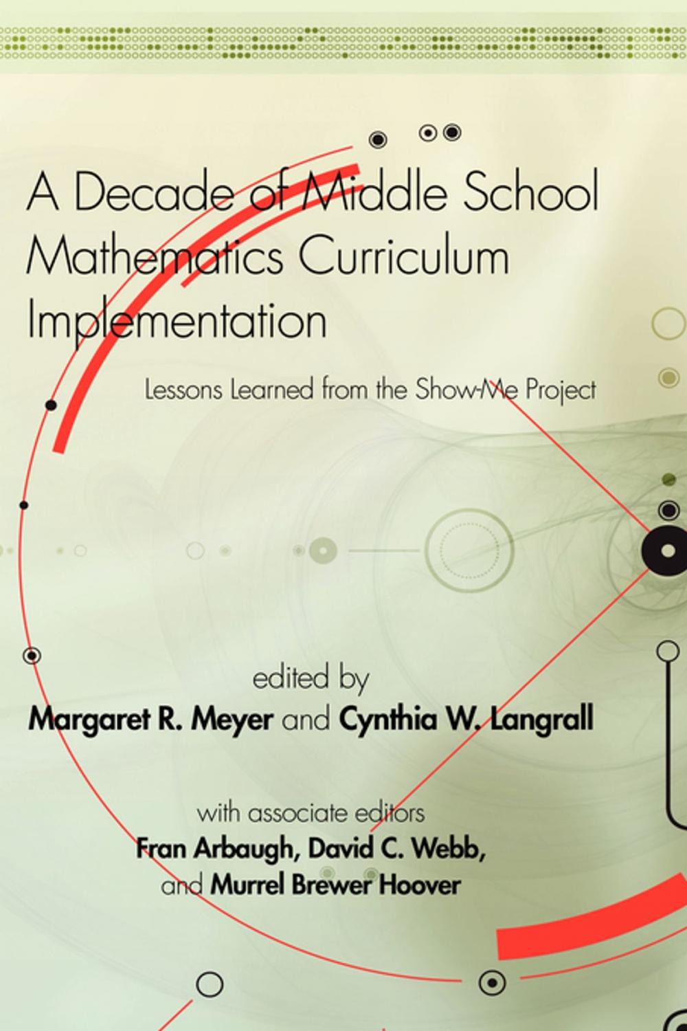 Big bigCover of A Decade of Middle School Mathematics Curriculum Implementation