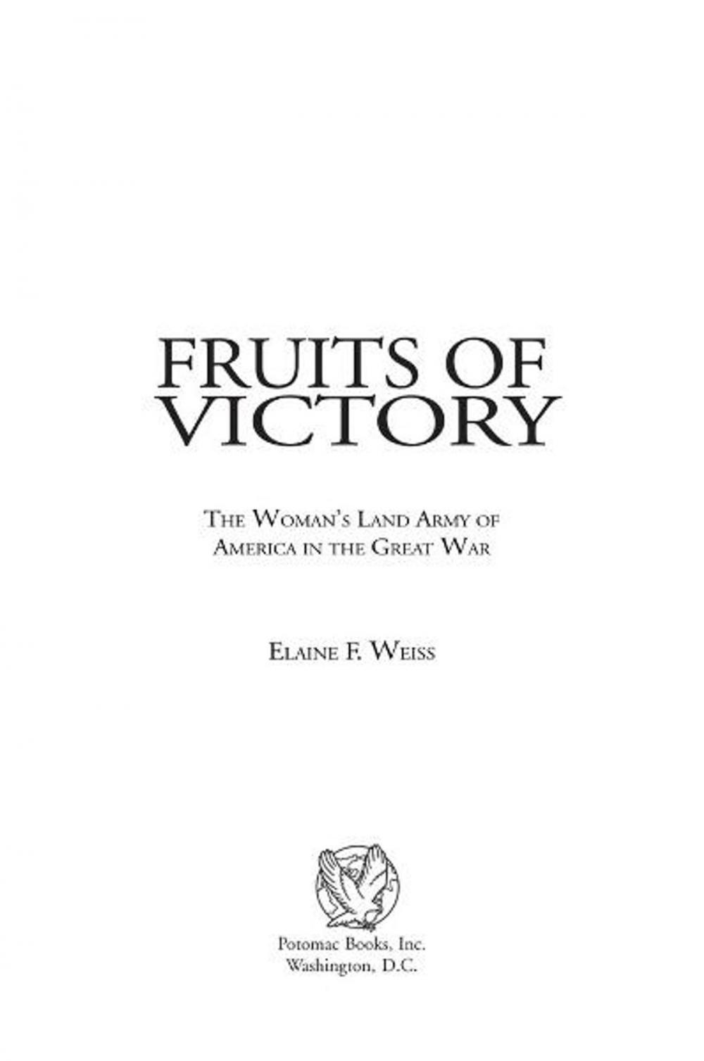 Big bigCover of Fruits of Victory