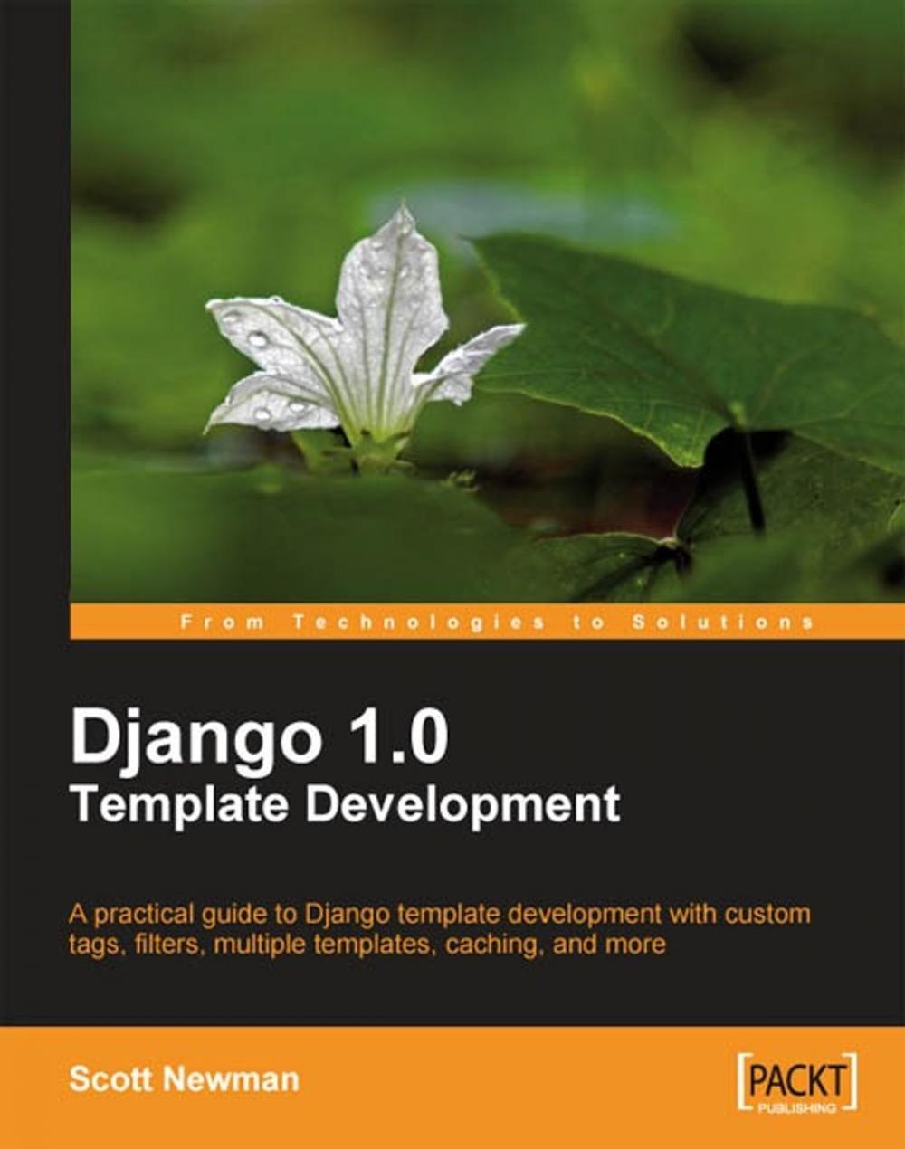 Big bigCover of Django 1.0 Template Development