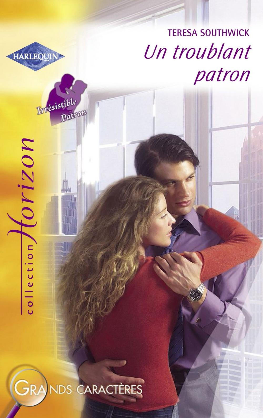 Big bigCover of Un troublant patron (Harlequin Horizon)