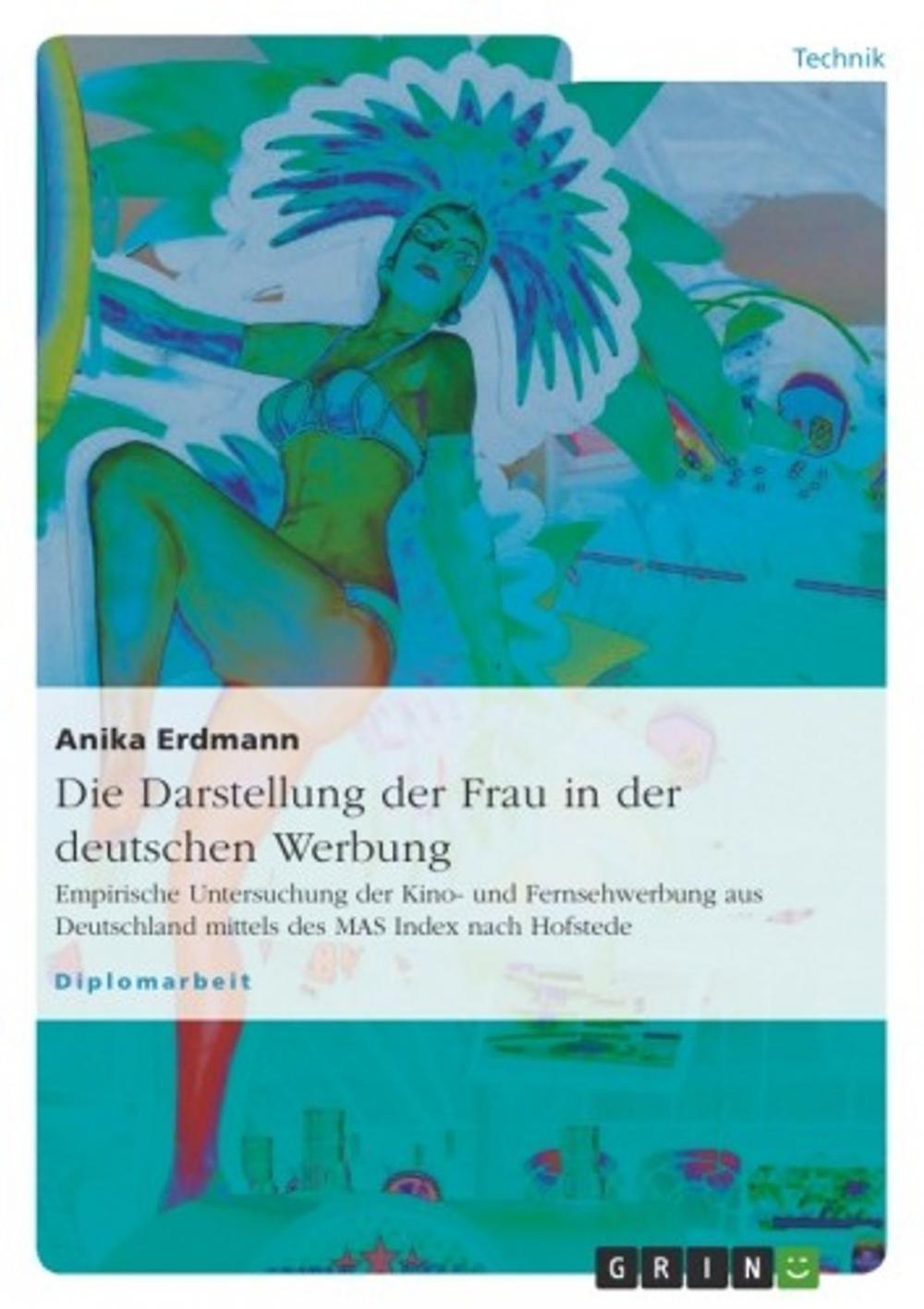 Big bigCover of Die Darstellung der Frau in der deutschen Werbung