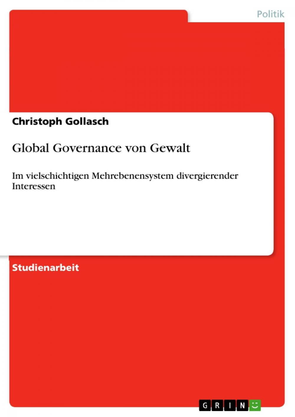 Big bigCover of Global Governance von Gewalt