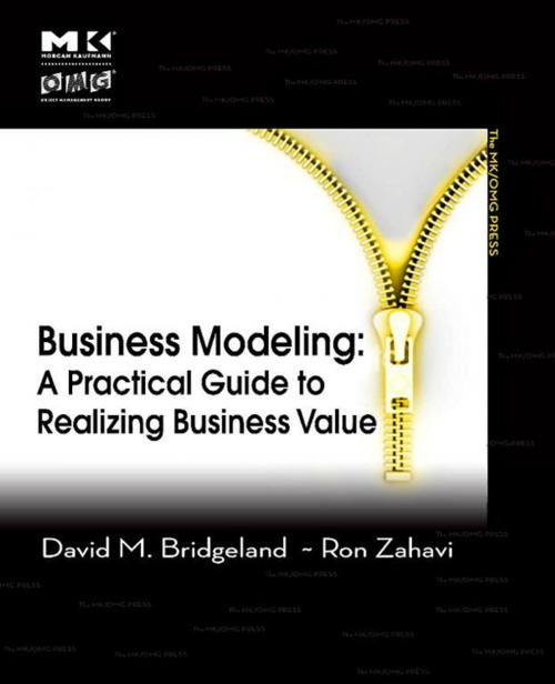 Cover of the book Business Modeling by David M. Bridgeland, Ron Zahavi, Elsevier Science