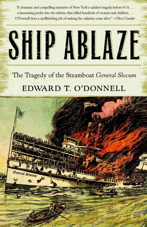 Cover of the book Ship Ablaze by Ed O'Donnell, Crown/Archetype