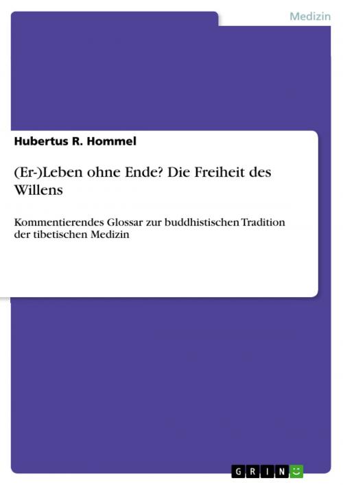 Cover of the book (Er-)Leben ohne Ende? Die Freiheit des Willens by Hubertus R. Hommel, GRIN Verlag