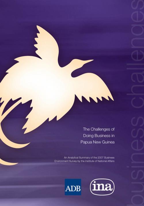 Cover of the book The Challenges of Doing Business in Papua New Guinea by Asian Development Bank, Asian Development Bank