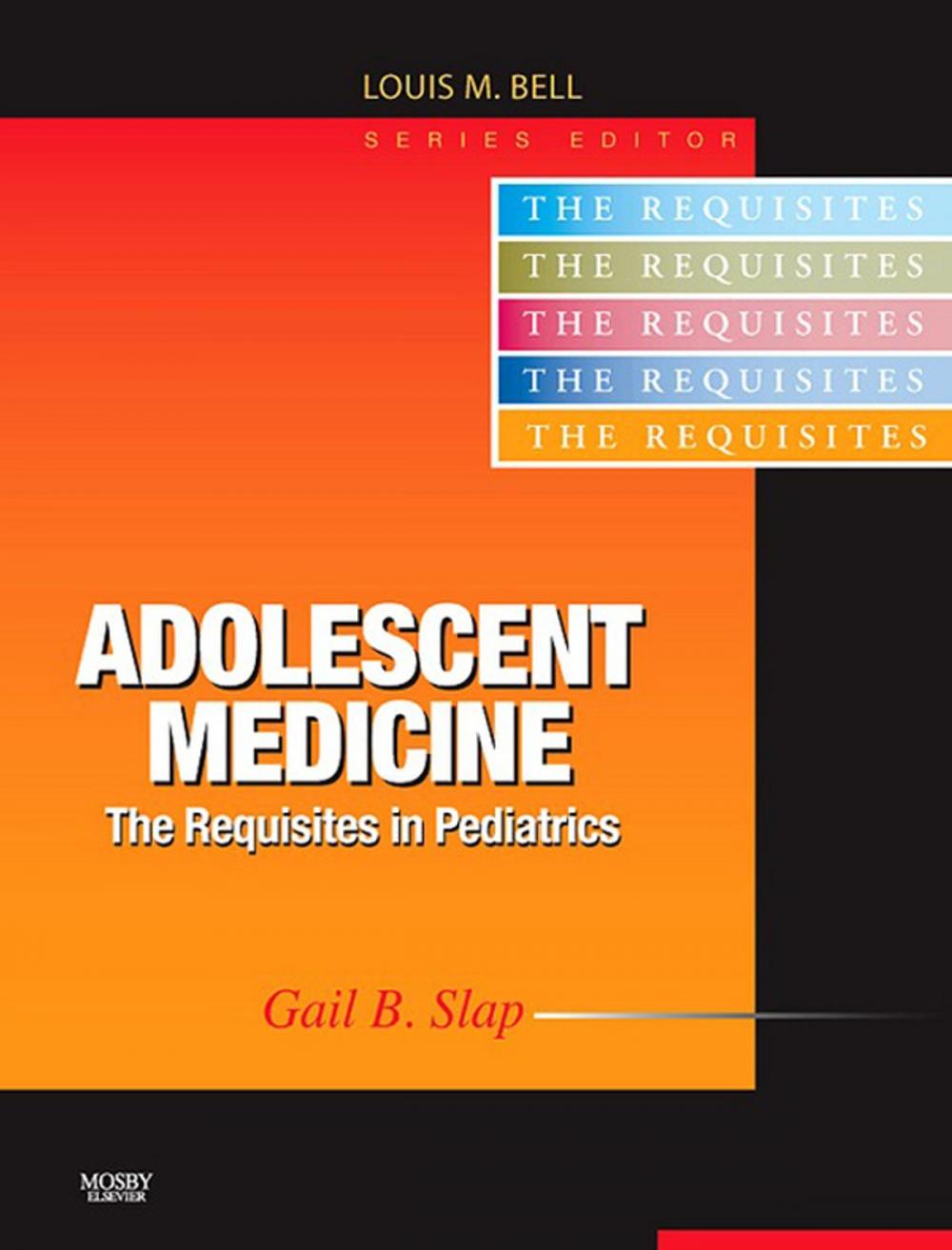 Big bigCover of Adolescent Medicine E-Book