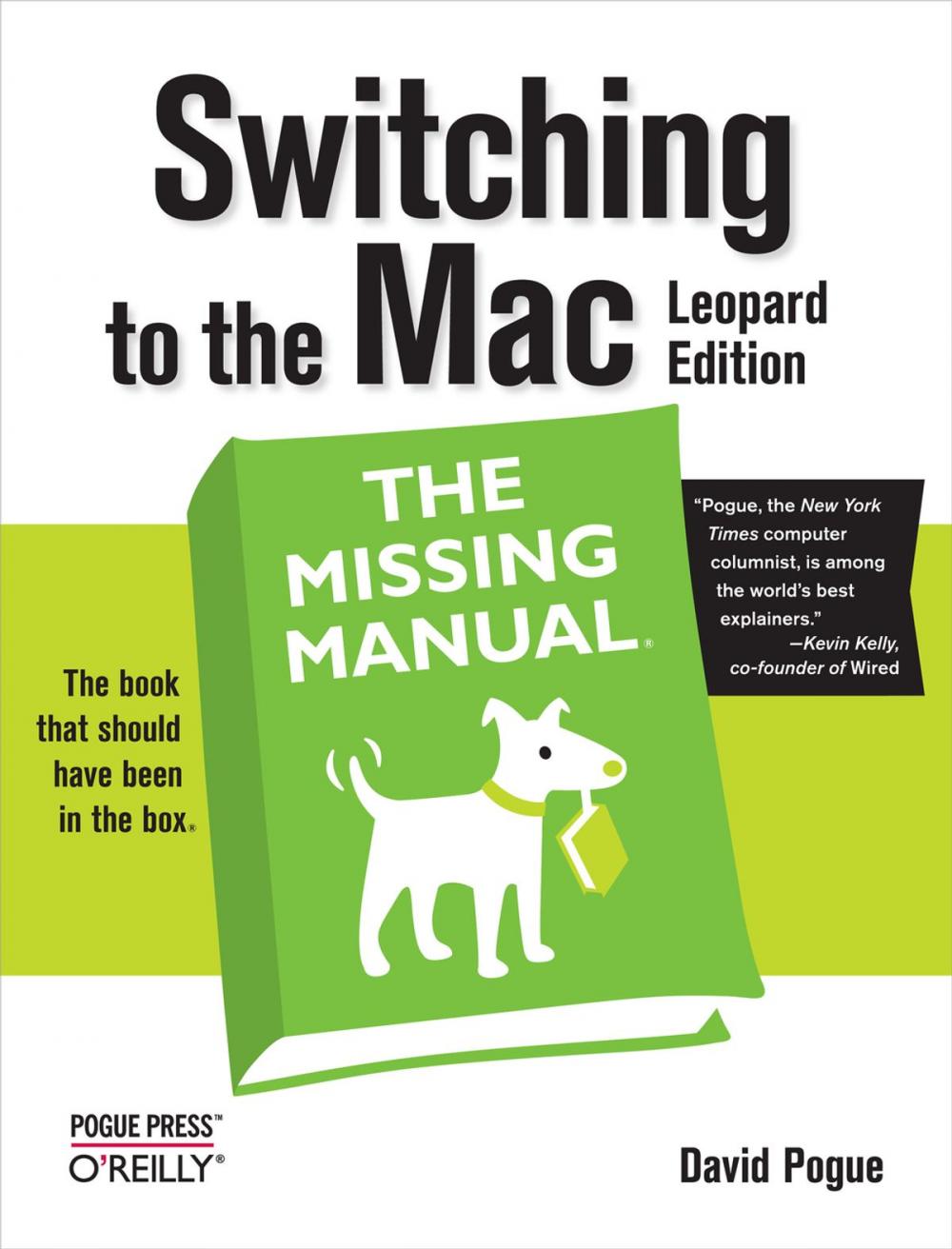 Big bigCover of Switching to the Mac: The Missing Manual, Leopard Edition