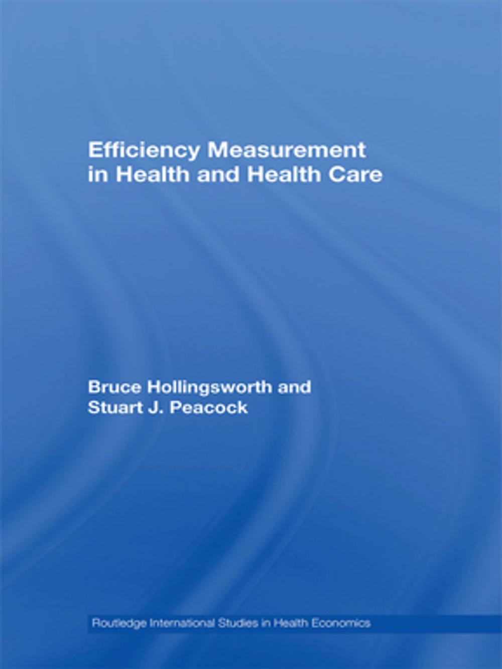 Big bigCover of Efficiency Measurement in Health and Health Care