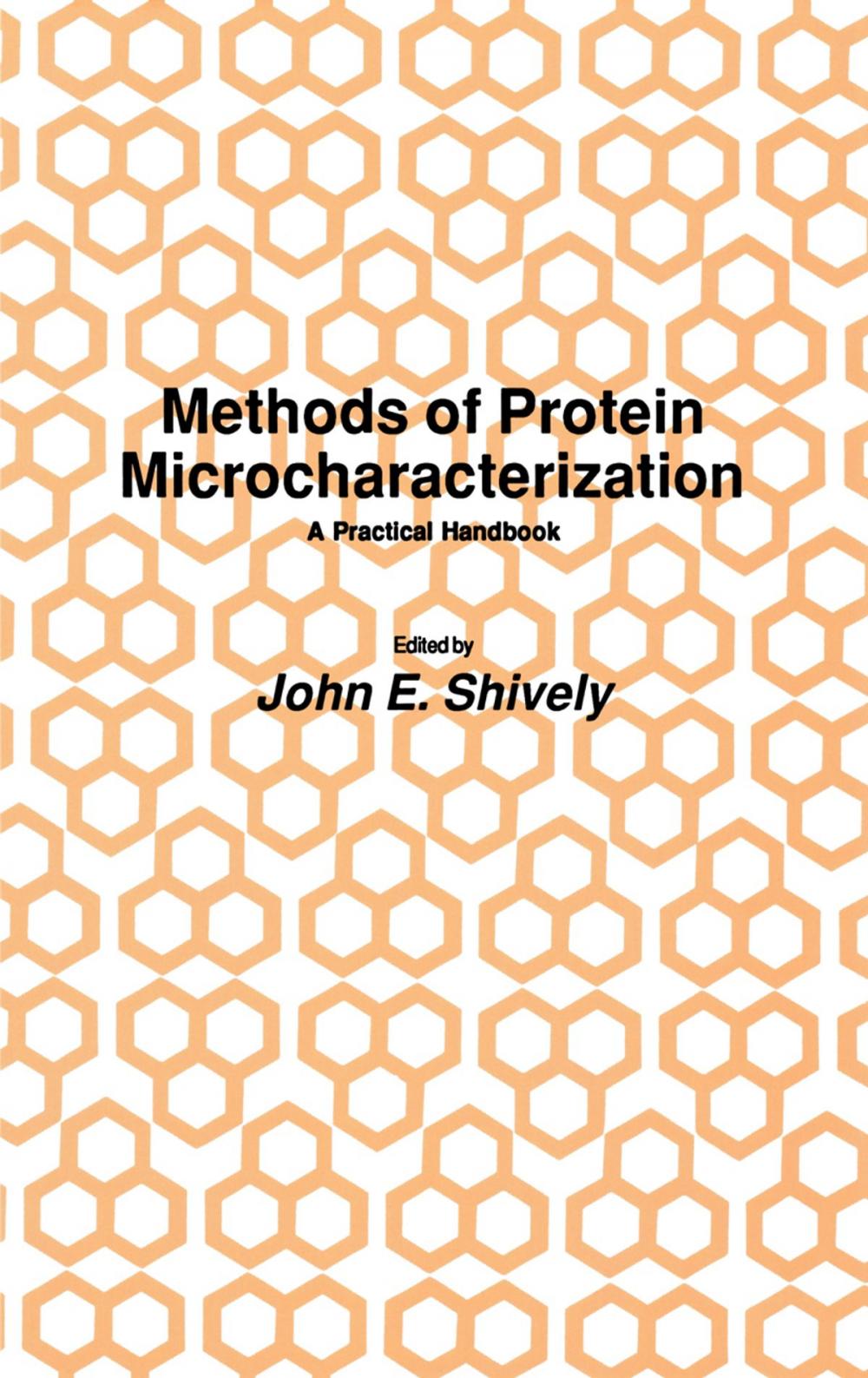 Big bigCover of Methods of Protein Microcharacterization