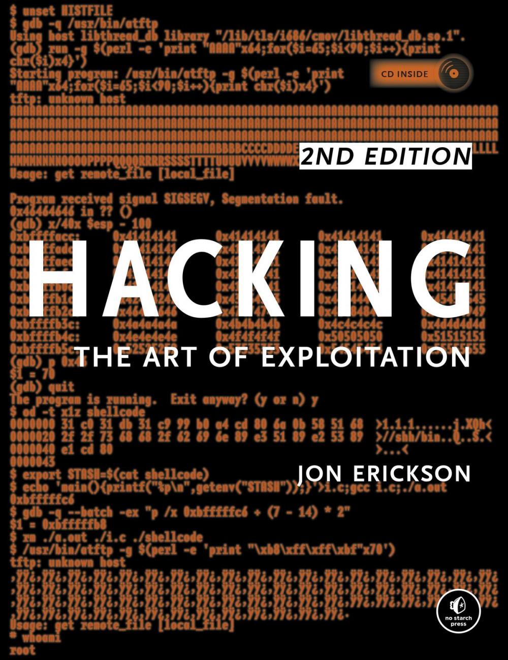 Big bigCover of Hacking: The Art of Exploitation, 2nd Edition