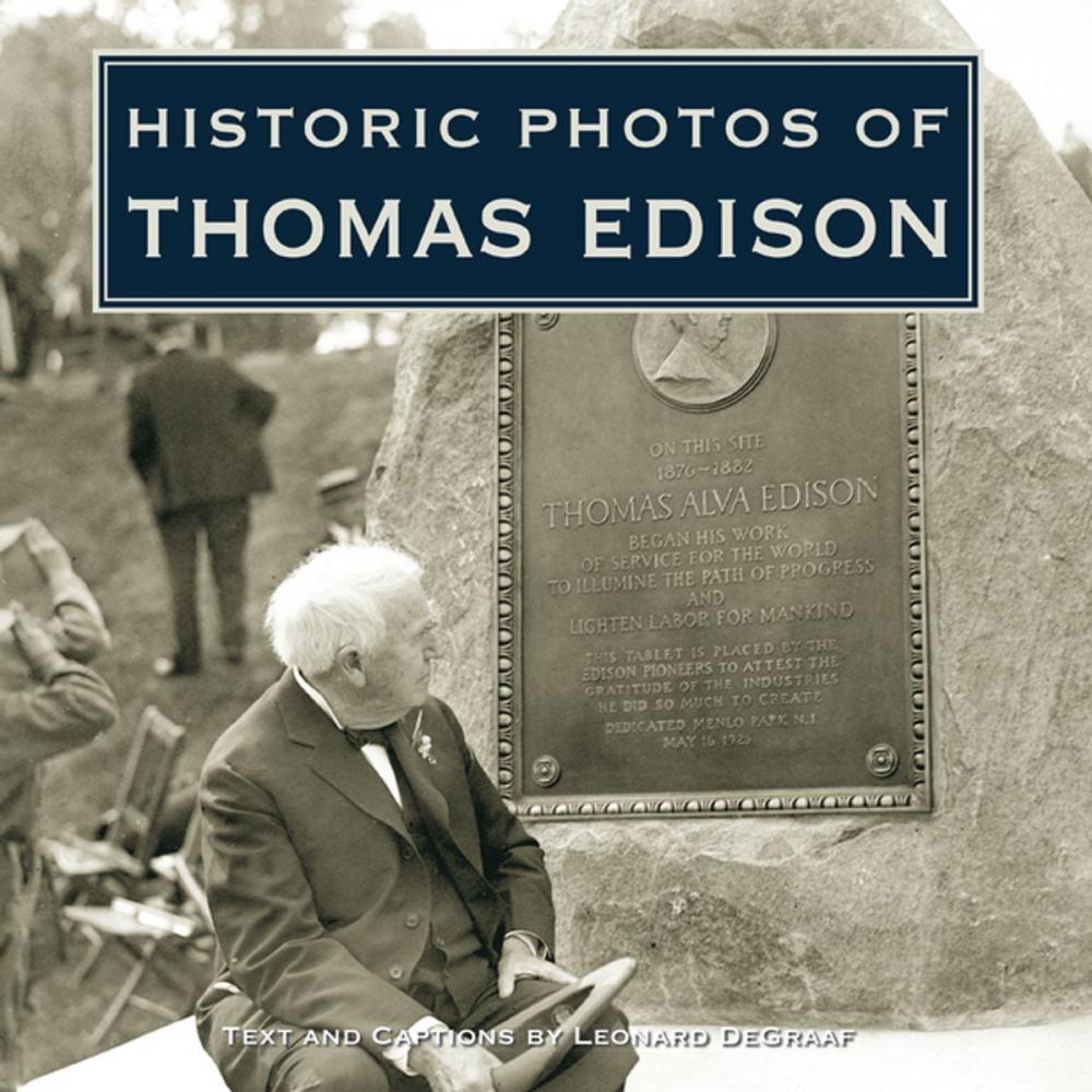 Big bigCover of Historic Photos of Thomas Edison