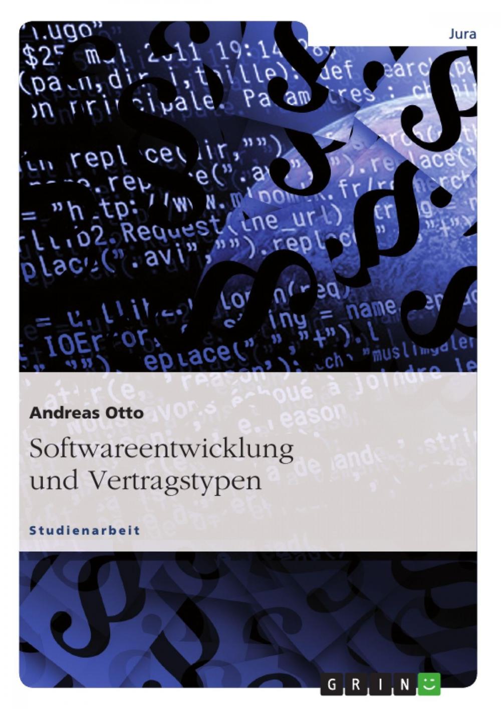 Big bigCover of Softwareentwicklung und Vertragstypen