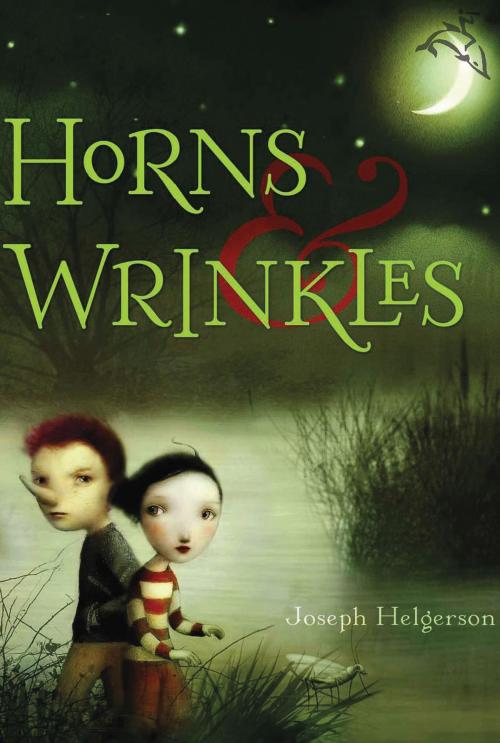 Cover of the book Horns and Wrinkles by Joseph Helgerson, HMH Books